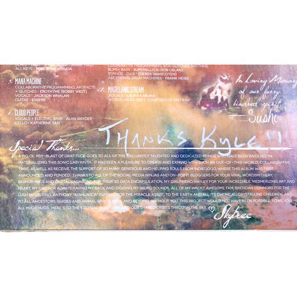 Skytree - Cirrus Sapiens Autographed Signed CD w/ Custom Art - Picture 10 of 11